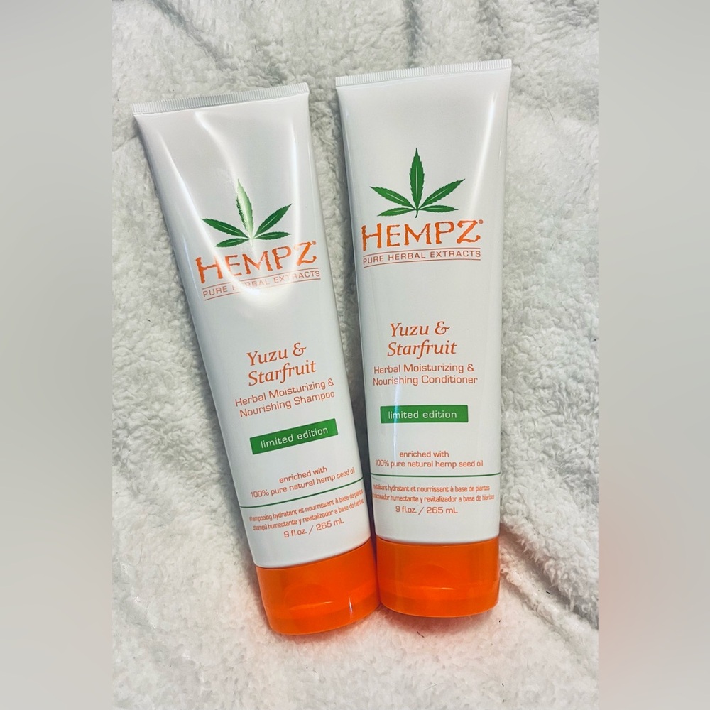 Hempz Yuzu & Starfruit Shampoo & Conditioner Duo ~ New & Sealed